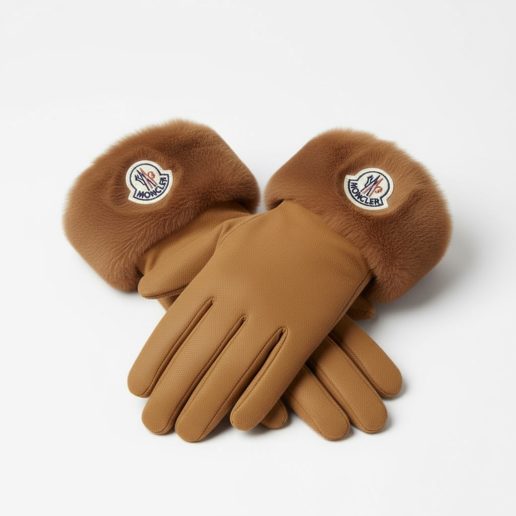 Γυναικεία Γάντια Moncler – Καφέ