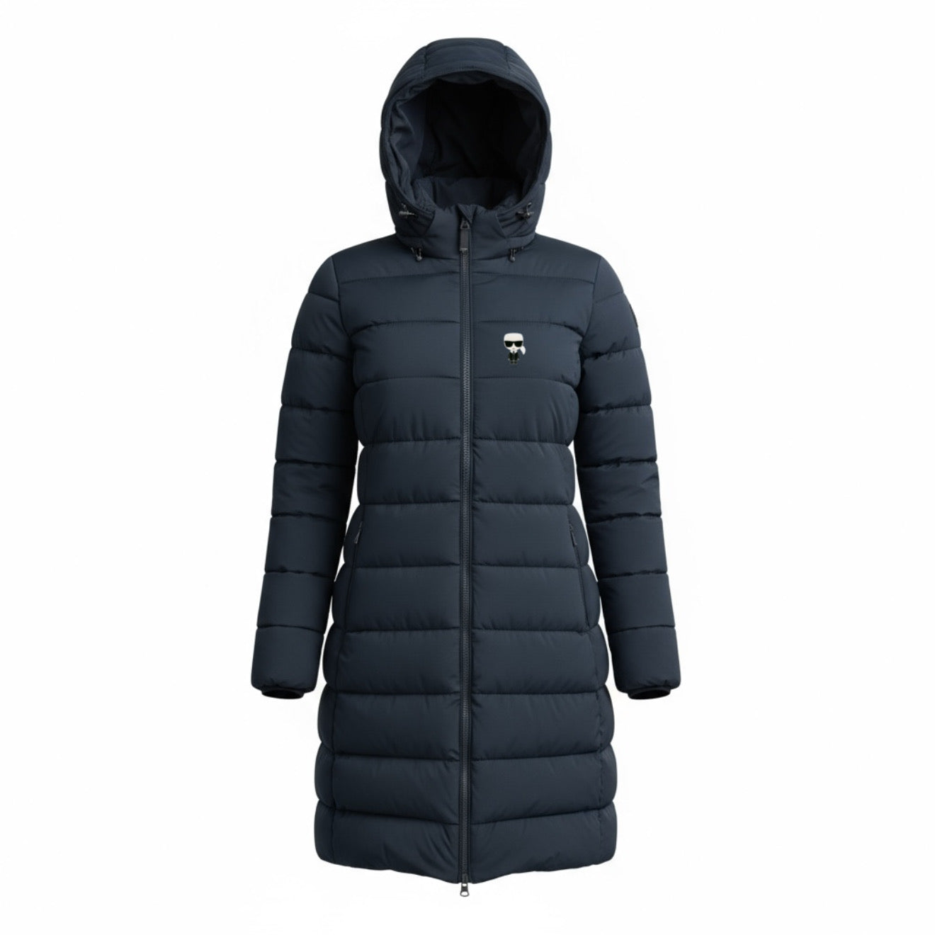 Γυναικείο Μπουφάν Karl Lagerfeld – Navy Blue