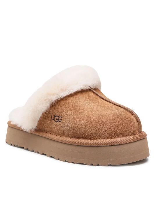 UGG Disquette Slippers Cognac