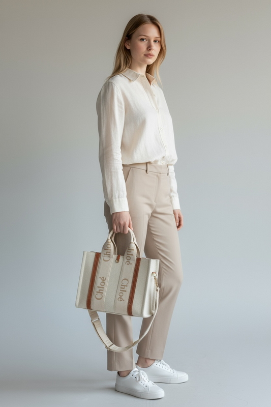 👜 Chloé Woody Small Tote Bag