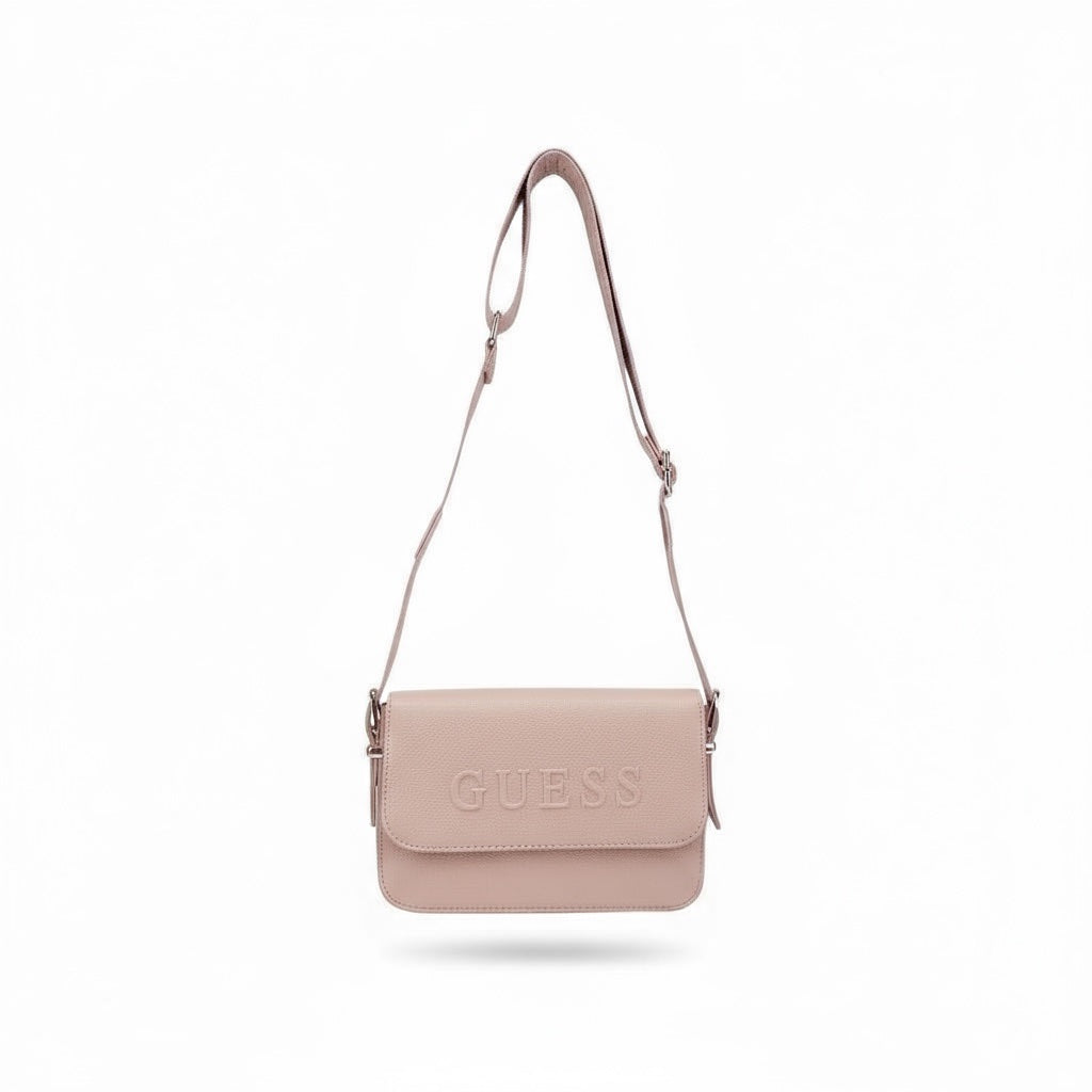 GUESS Vikky Crossbody Bag – Pink