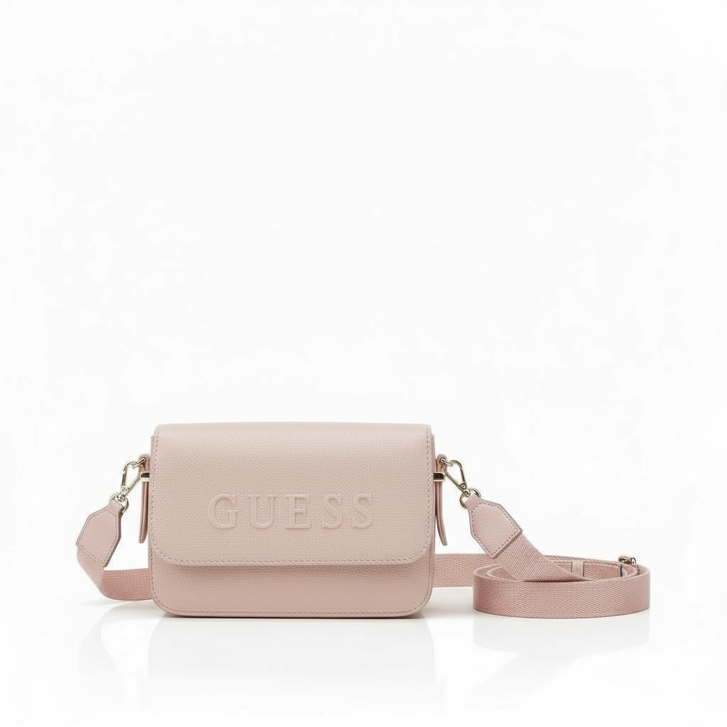 GUESS Vikky Crossbody Bag – Pink