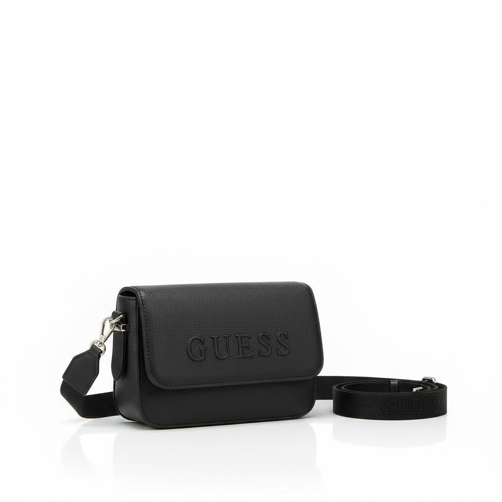 GUESS Vikky Crossbody Bag – Black