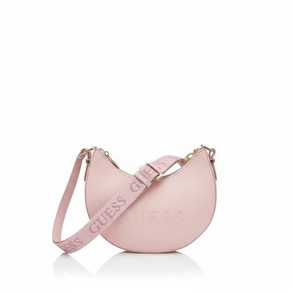 GUESS Luna Hobo Crossbody Bag – Pink