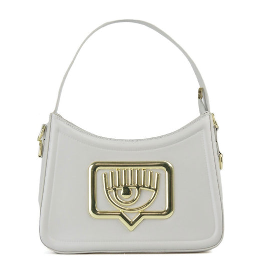 Chiara Ferragni Eyelike Shoulder Bag White