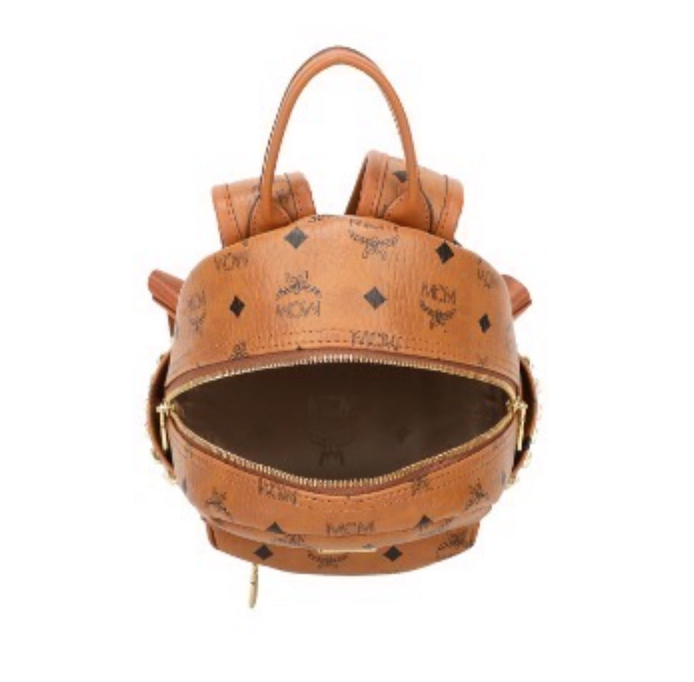MCM Stark Backpack Cognac Visetos