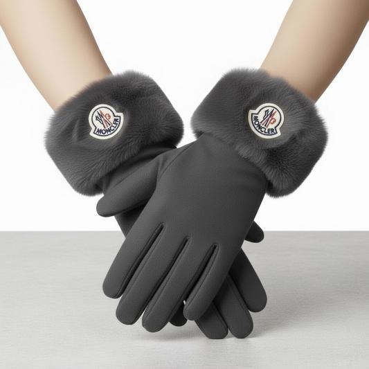 Γυναικεία Γάντια Moncler – Γκρι