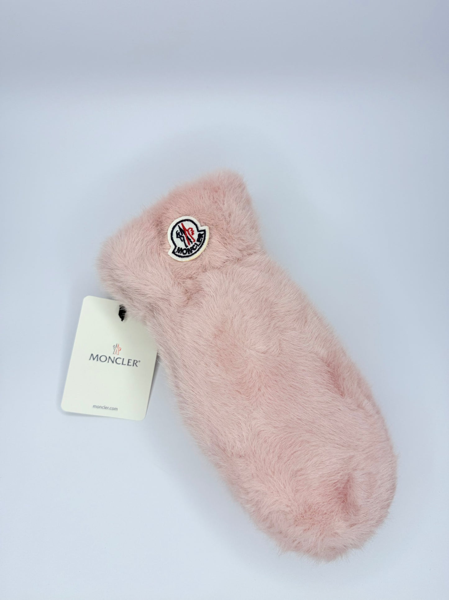 Γυναικεία Γάντια Moncler – Ροζ Γούνινα & Ζεστά