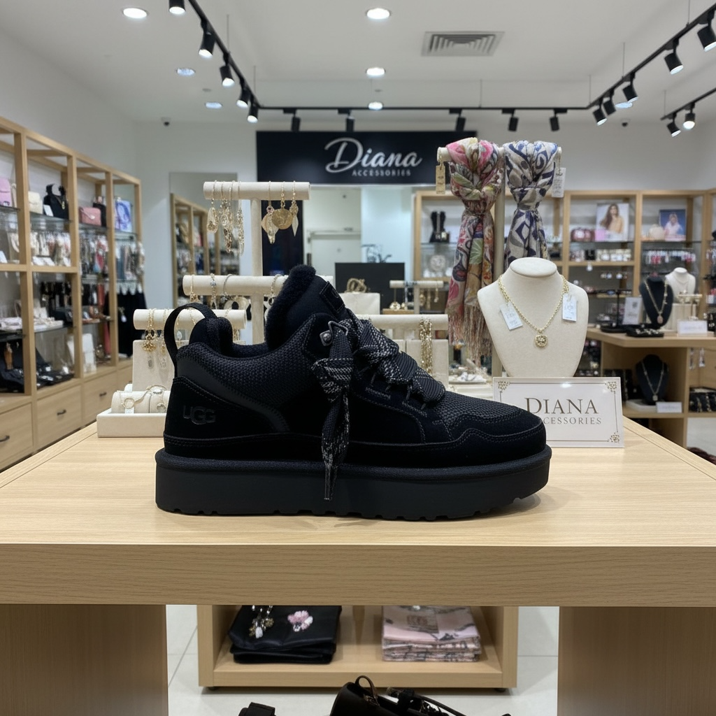 UGG Lowmel Sneaker Black