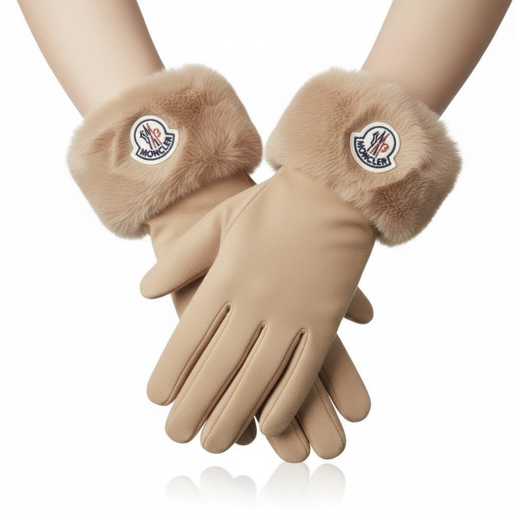 Γυναικεία Γάντια Moncler – Μπεζ