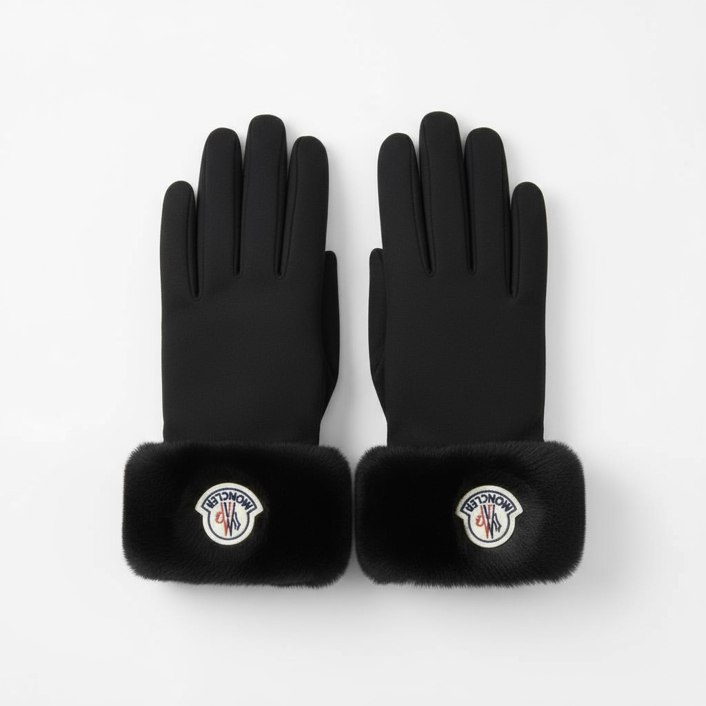 Γυναικεία Γάντια Moncler – Μαύρα