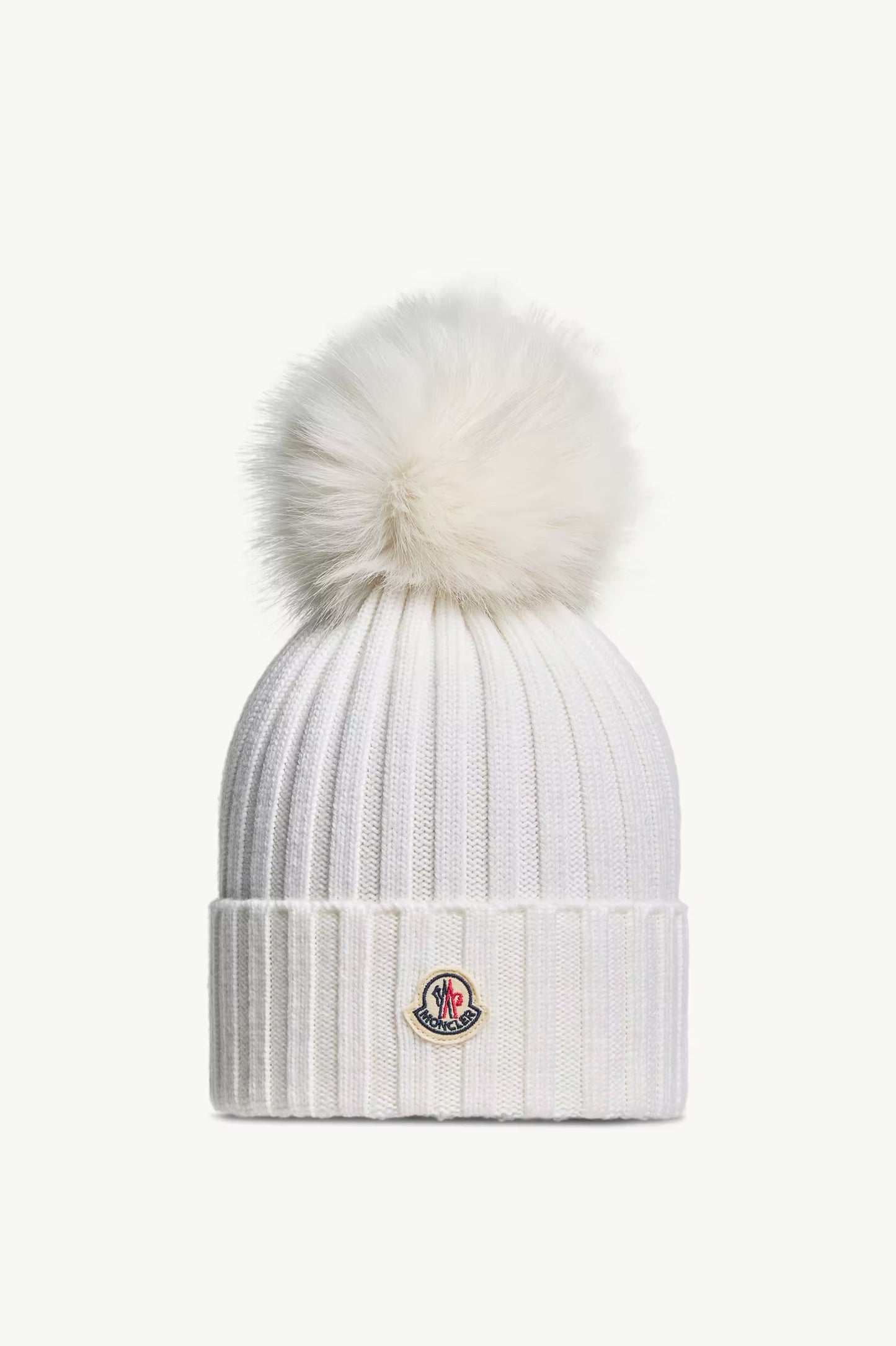 🧢 Γυναικείο Σκουφάκι Moncler – Λευκό